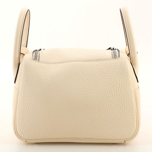 Hermes Lindy Bag Clemence Mini Neutral - Picture 4 of 8